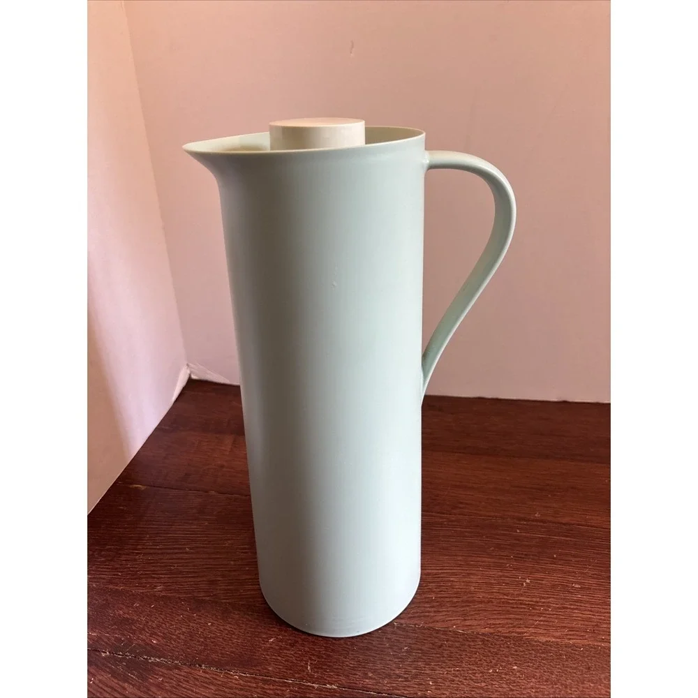 IKEA Behovd Thermal Pitcher Carafe Vacuum Glass Lined Green‎ Insulated Hot Cold
